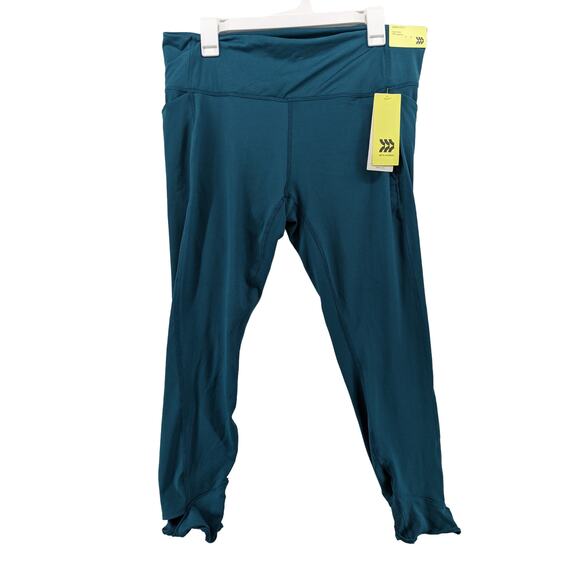 Leggings Simplicity Twist High Rise All‎ in Motion Teal Green XXL Active Lounge - Picture 1 of 12